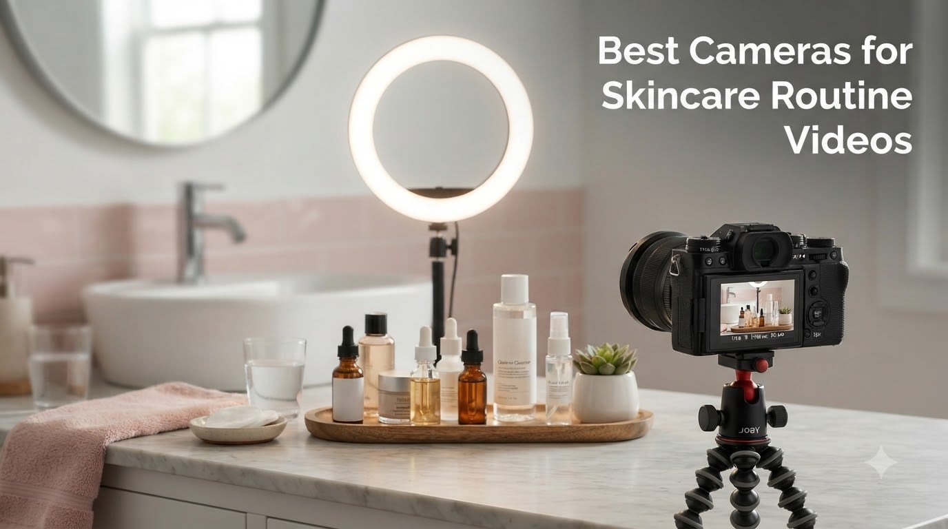 Best Cameras for Skincare Routine Videos