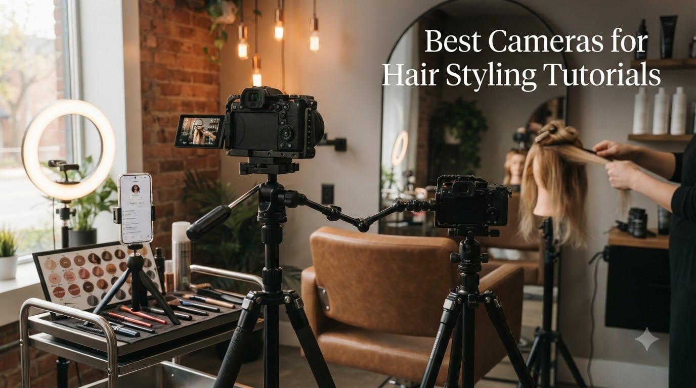 Best Cameras for Hair Styling Tutorials