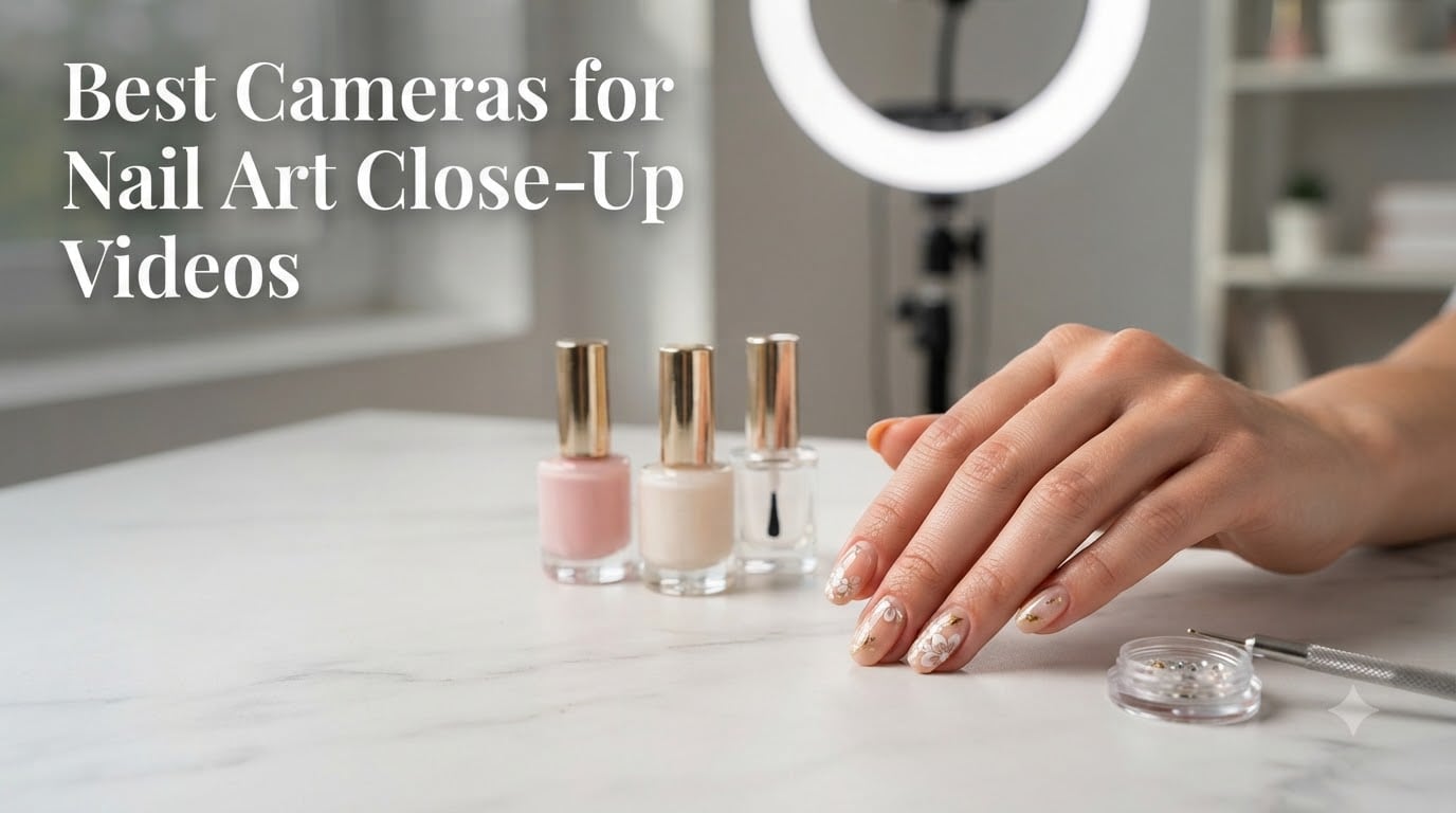 Best Cameras for Nail Art Close-Up Videos