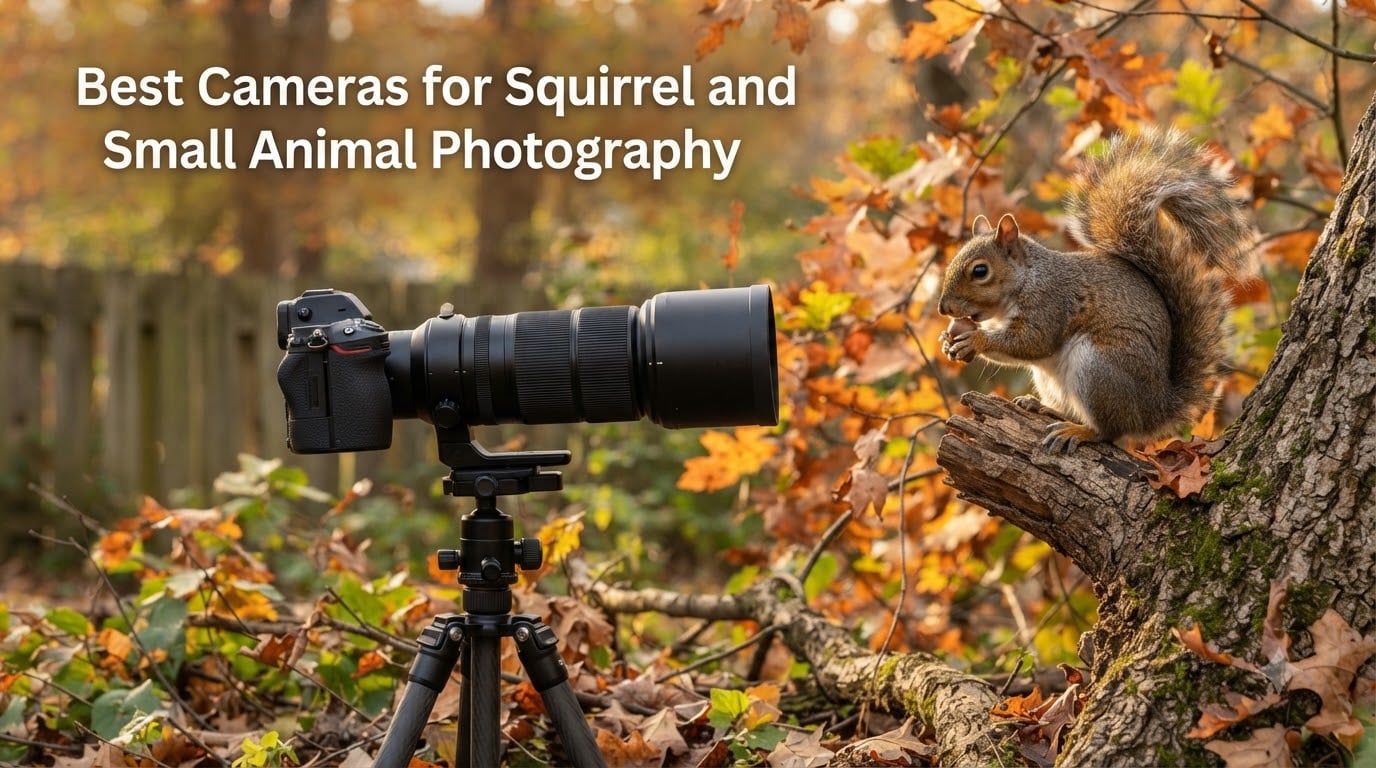 Best Cameras for Squirrel and Small Animal Photography