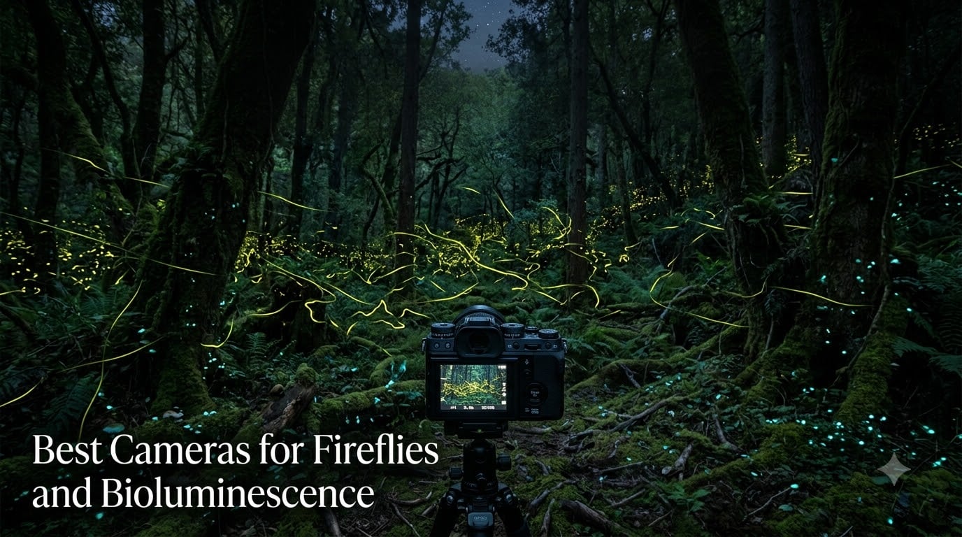 Best Cameras for Fireflies and Bioluminescence