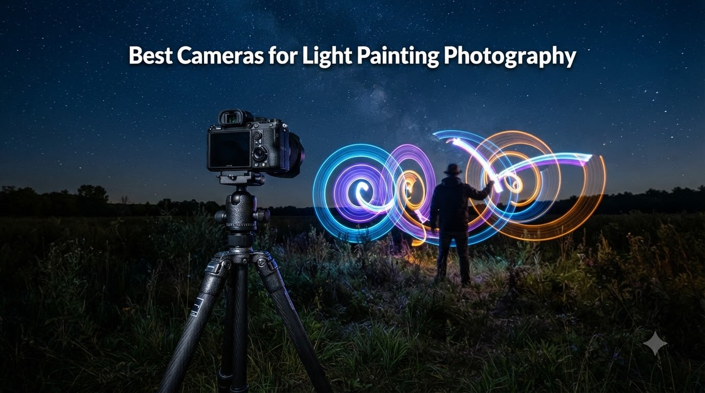 Best Cameras for Light Painting Photography