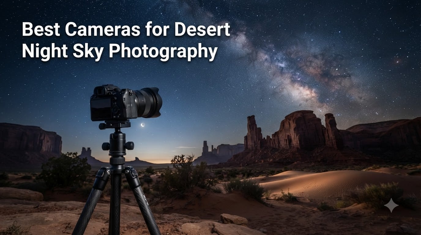 Best Cameras for Desert Night Sky Photography