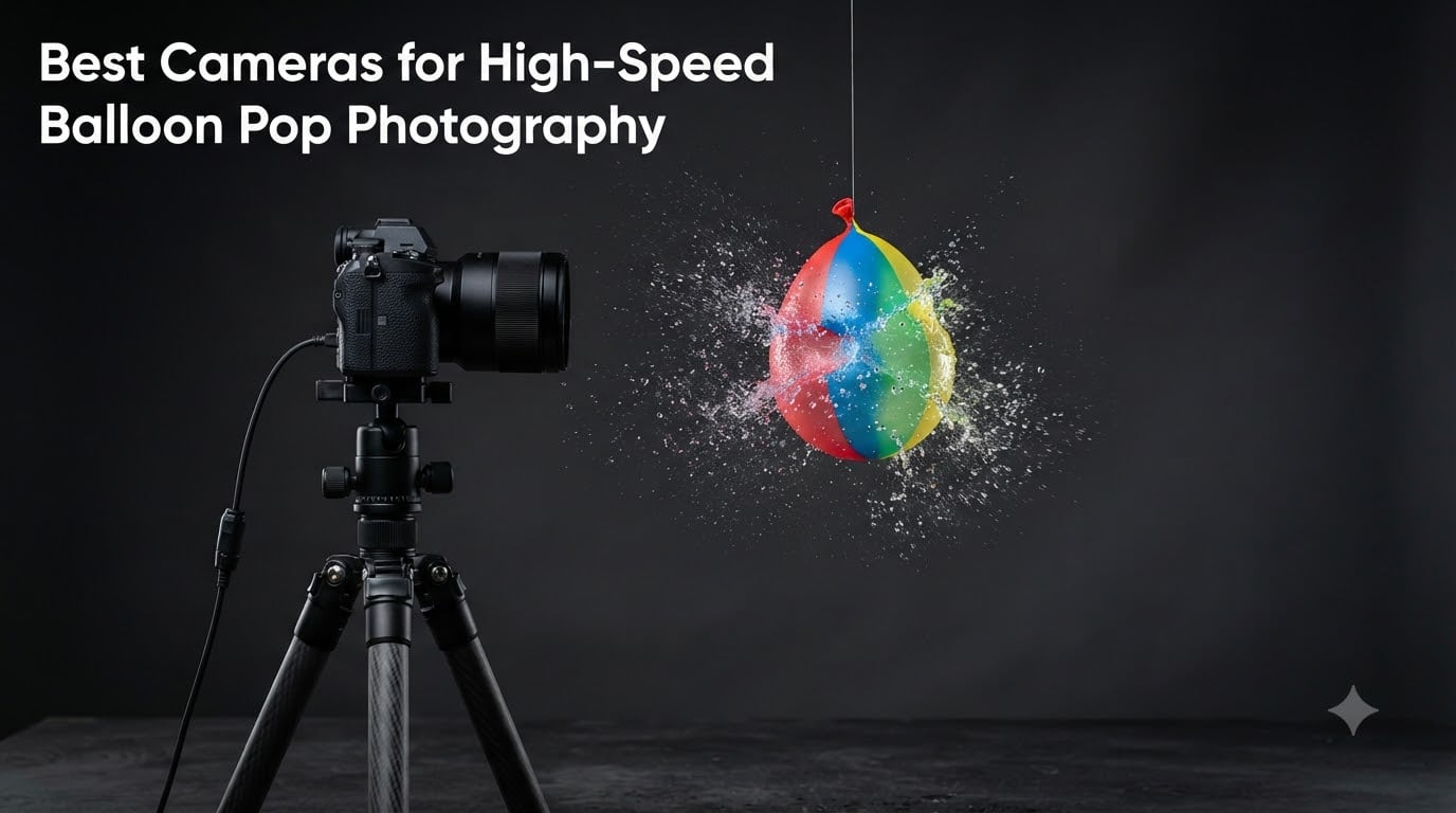 Best Cameras for High-Speed Balloon Pop Photography