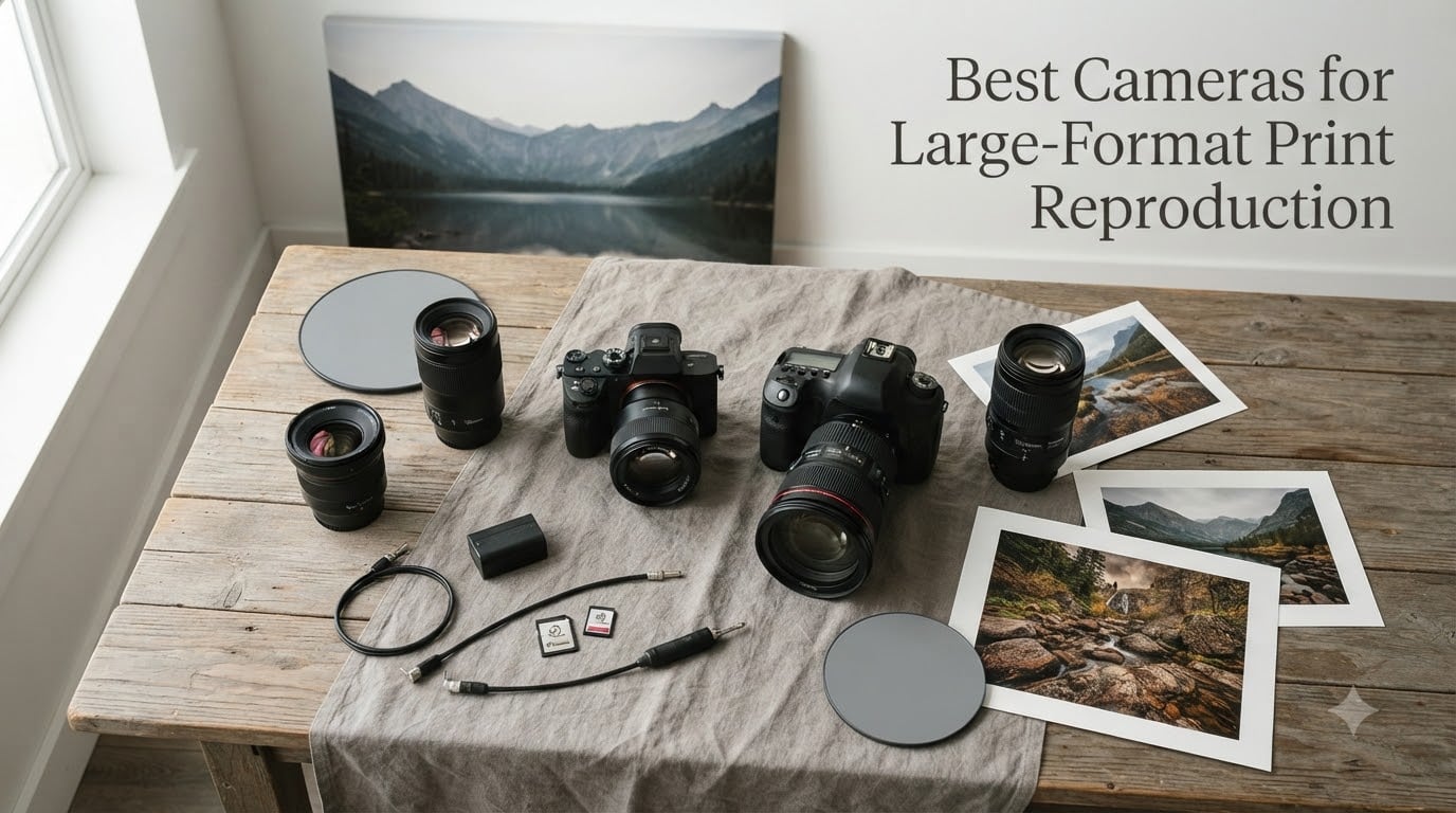 Best Cameras for Large-Format Print Reproduction