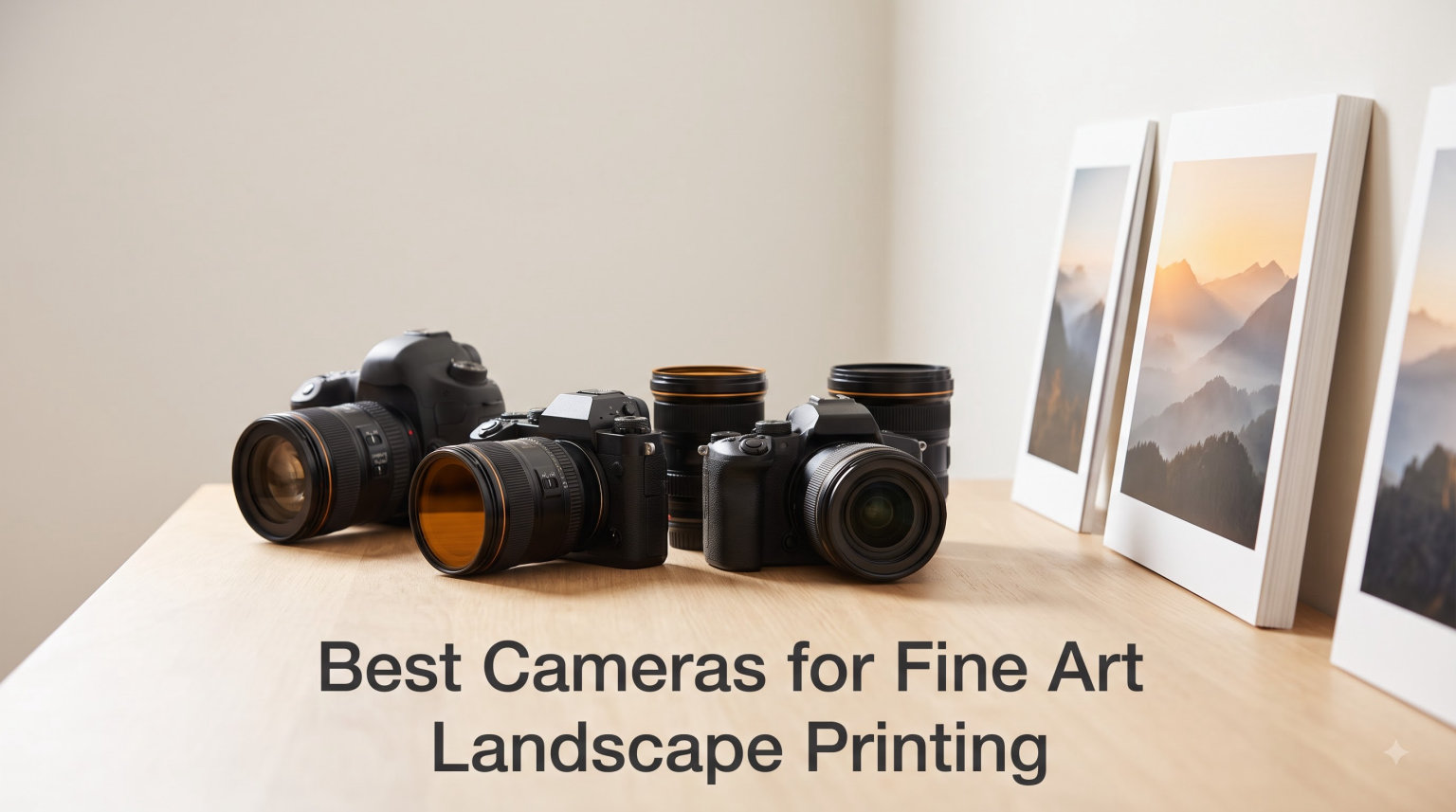 Best Cameras for Fine Art Landscape Printing