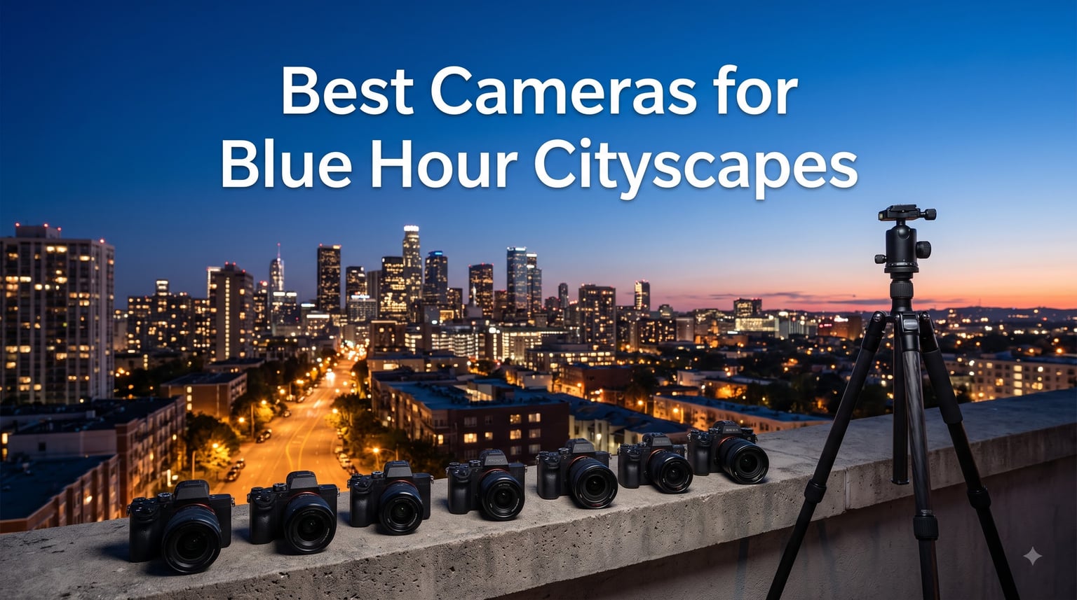Best Cameras for Blue Hour Cityscapes