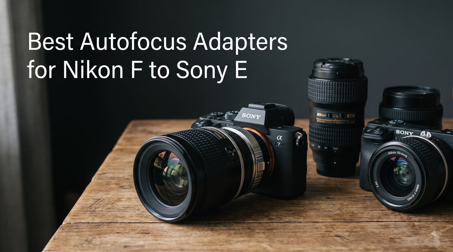 Best Autofocus Adapters for Nikon F to Sony E