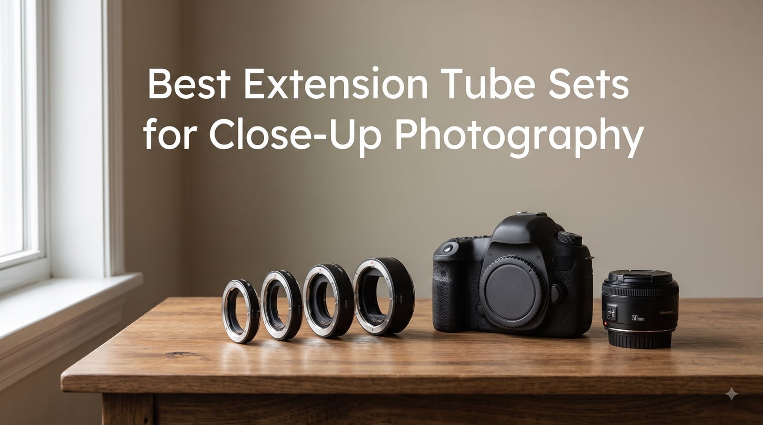 Best Extension Tube Sets for Close-Up Photography