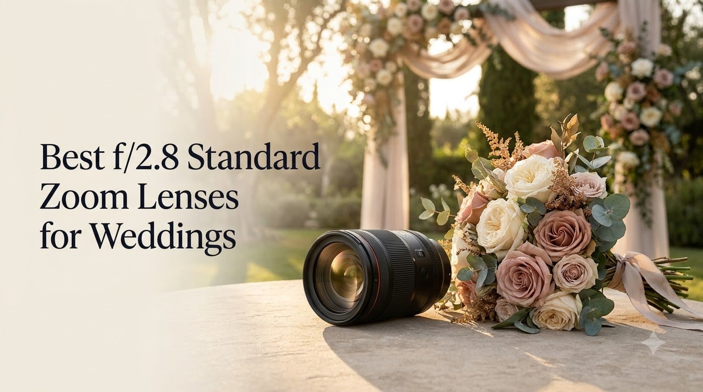 Best f/2.8 Standard Zoom Lenses for Weddings