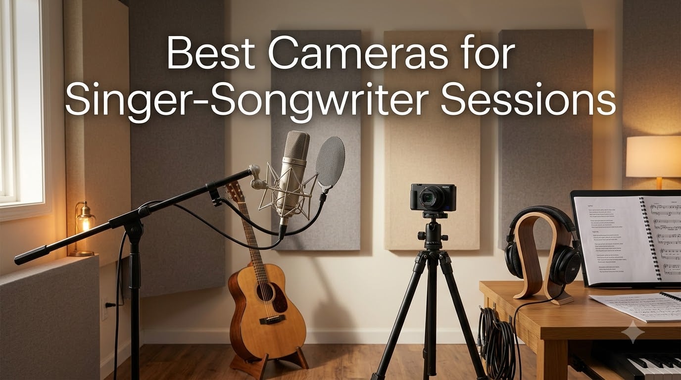 Best Cameras for Singer-Songwriter Sessions