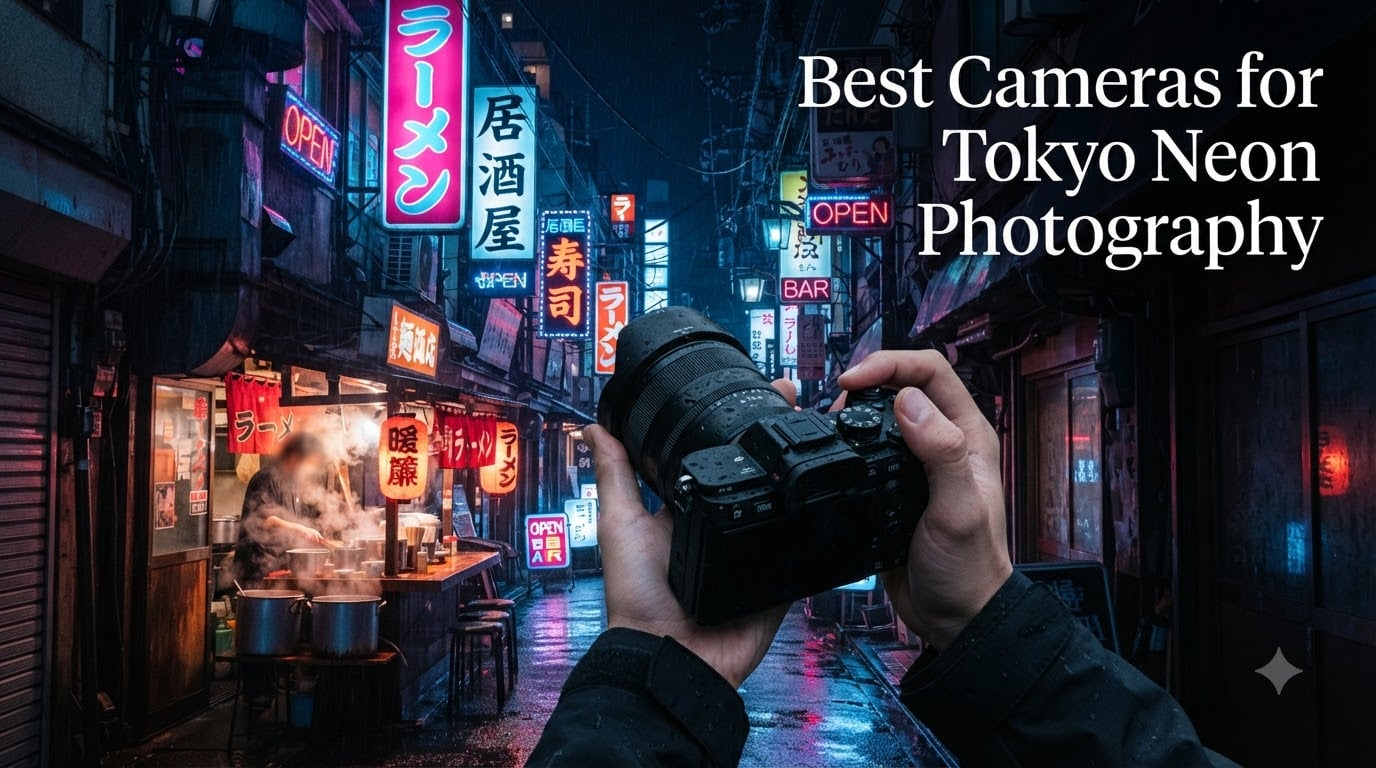 Best Cameras for Tokyo Neon Photography