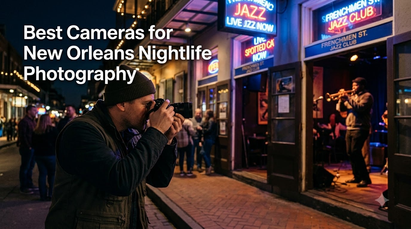 Best Cameras for New Orleans Nightlife Photography