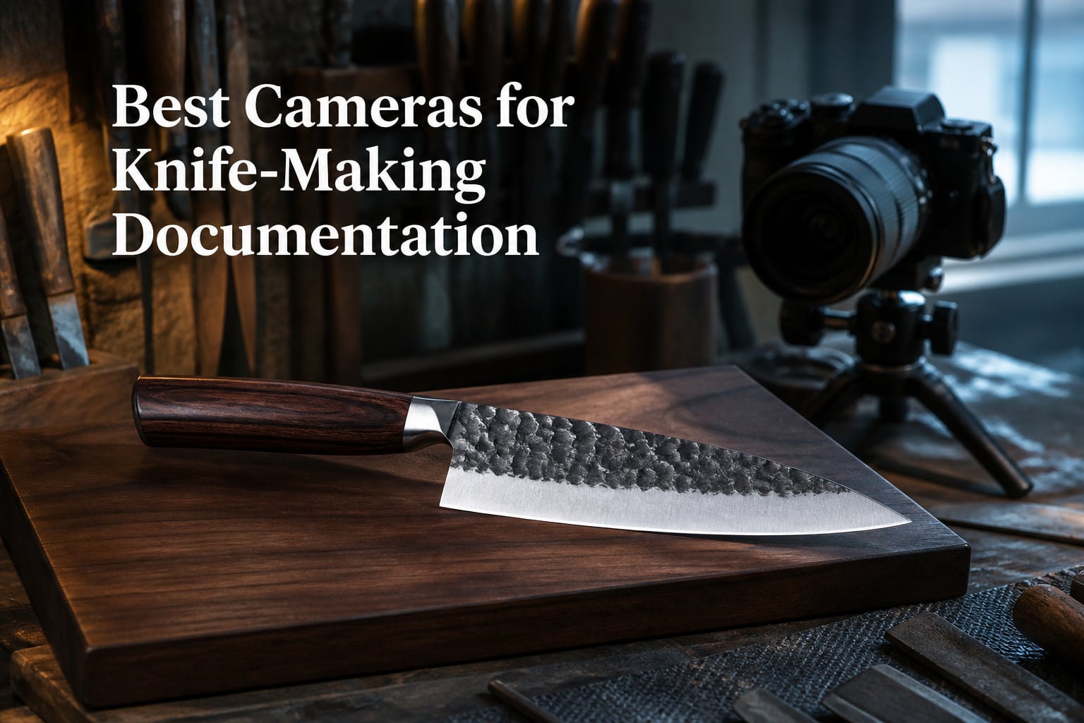 Best Cameras for Knife-Making Documentation