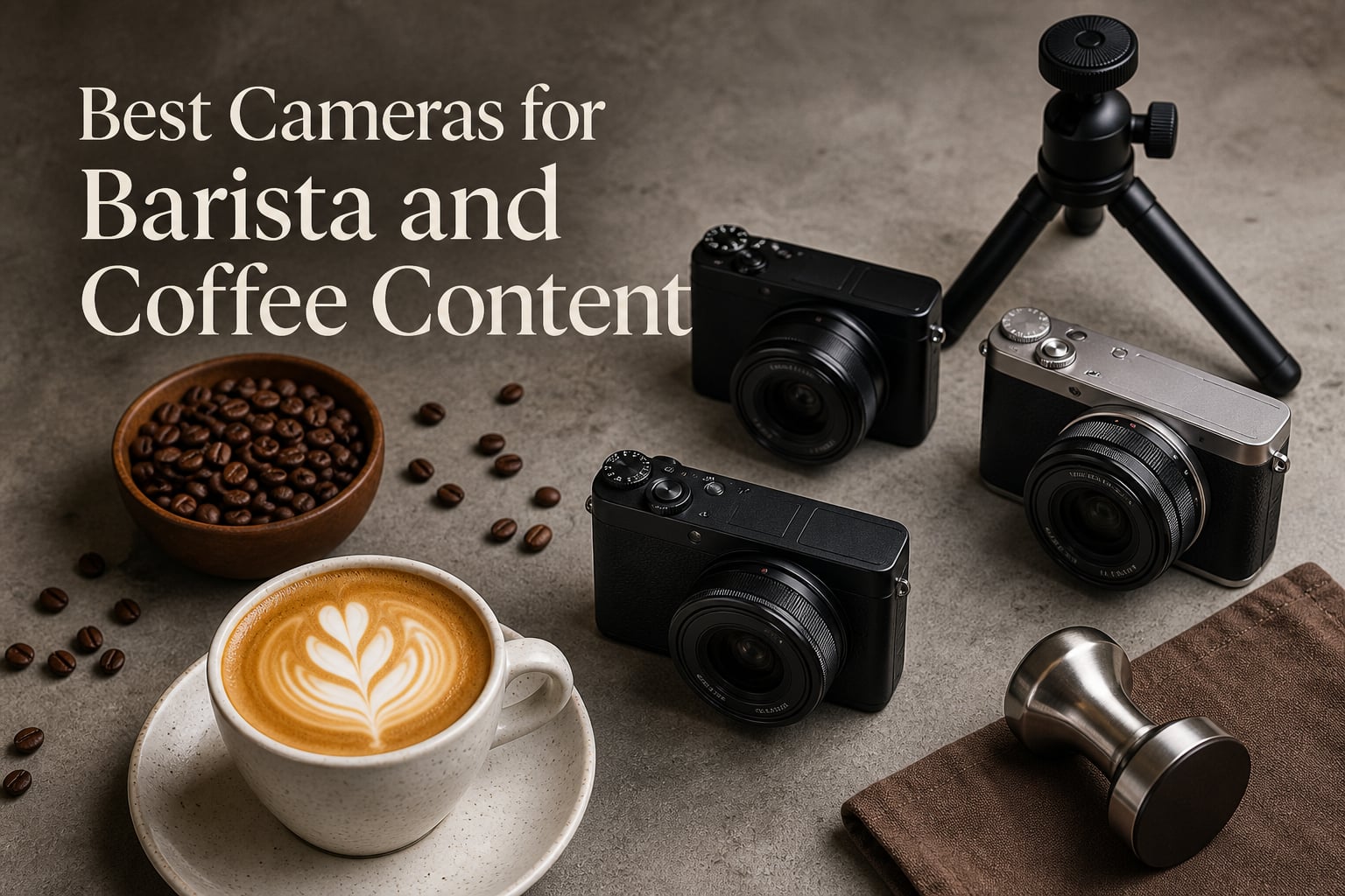 Best Cameras for Barista and Coffee Content