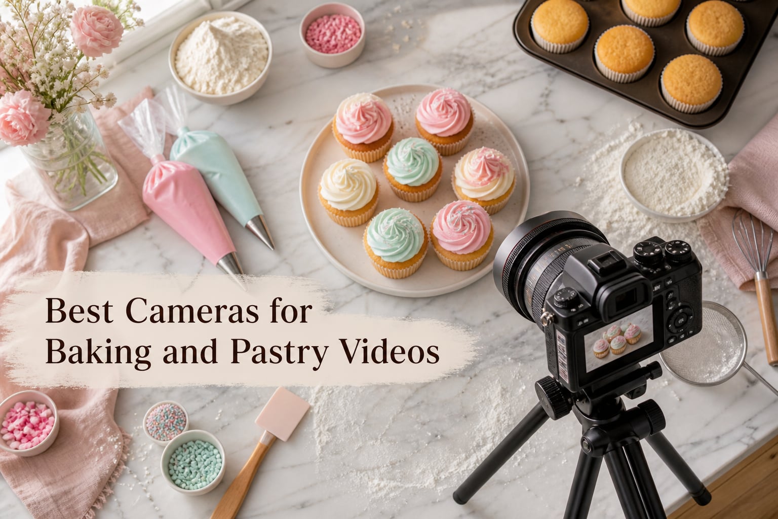 Best Cameras for Baking and Pastry Videos
