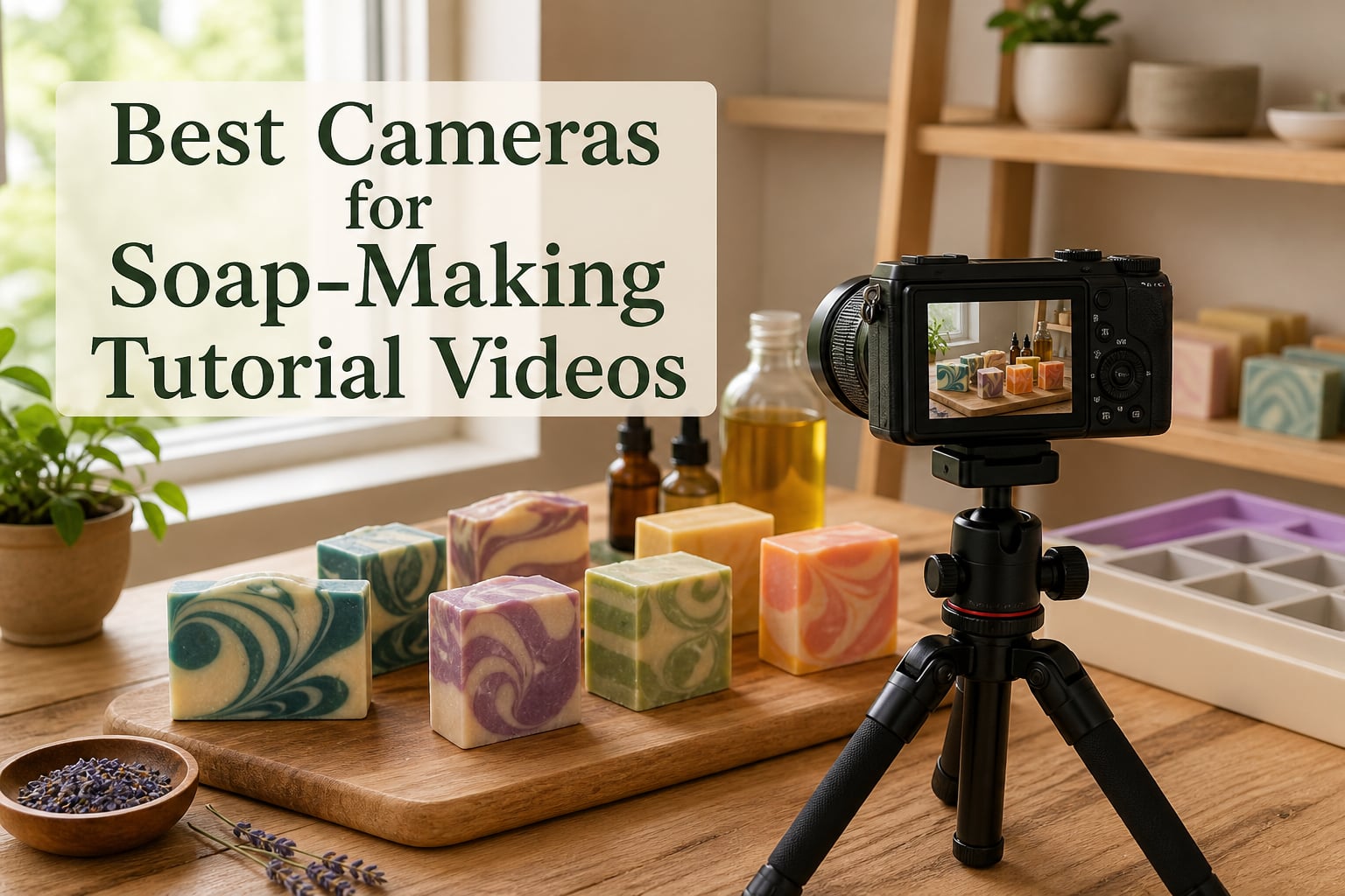 Best Cameras for Soap-Making Tutorial Videos