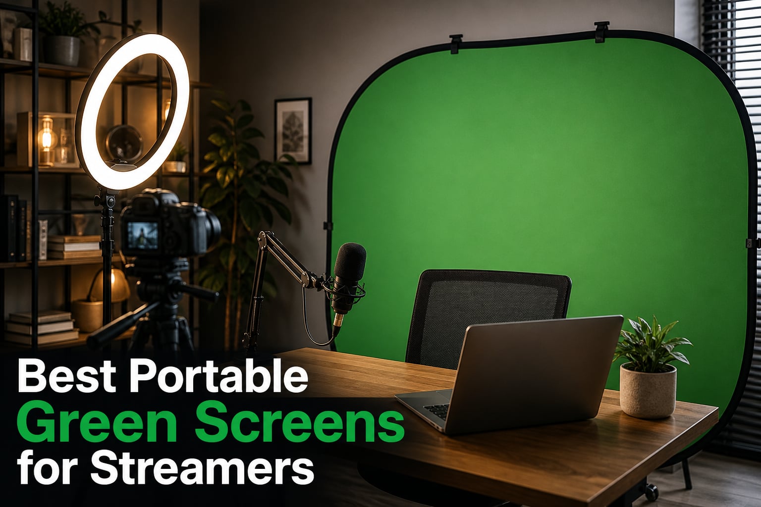 Best Portable Green Screens for Streamers