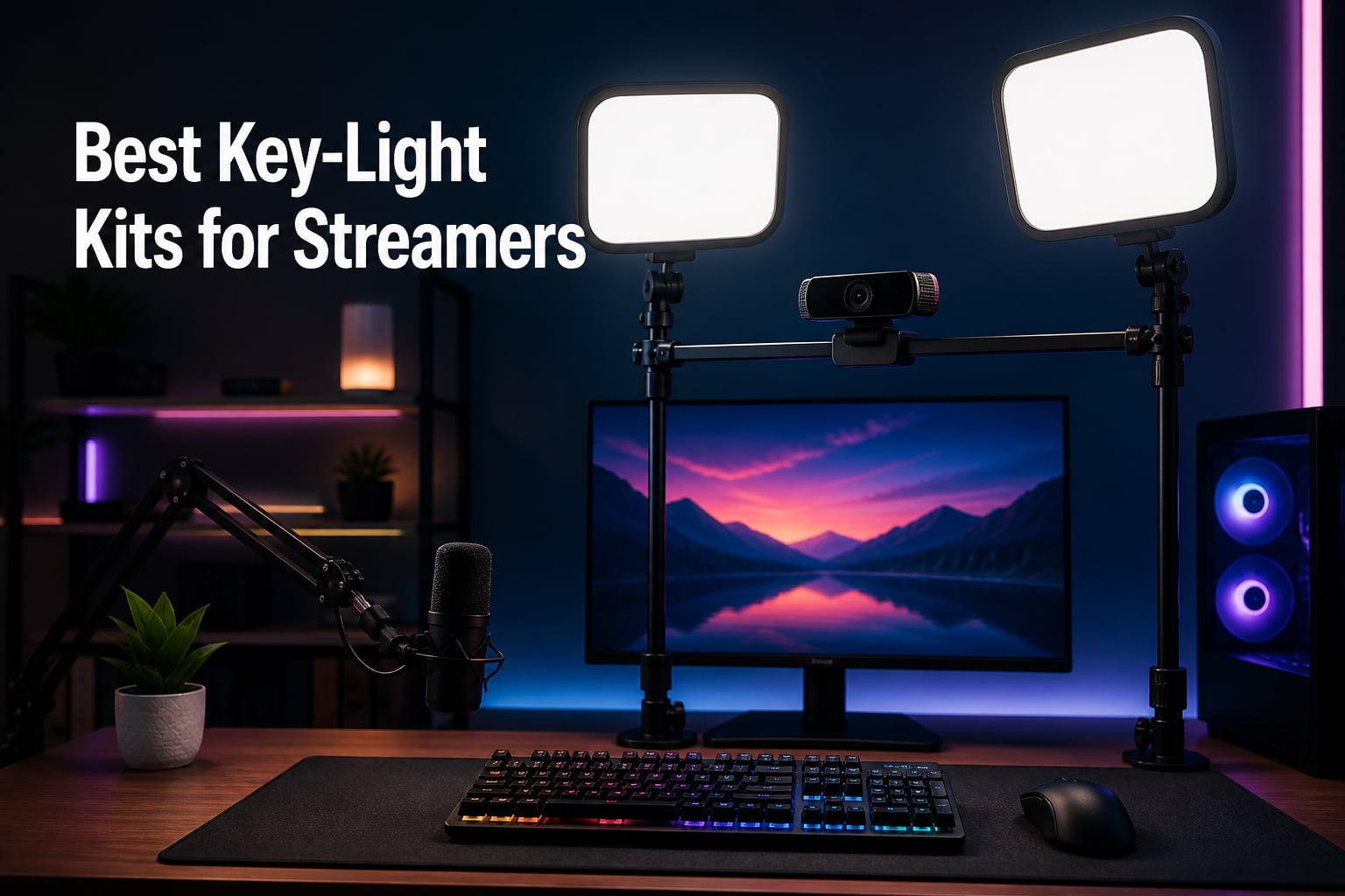 Best Key-Light Kits for Streamers