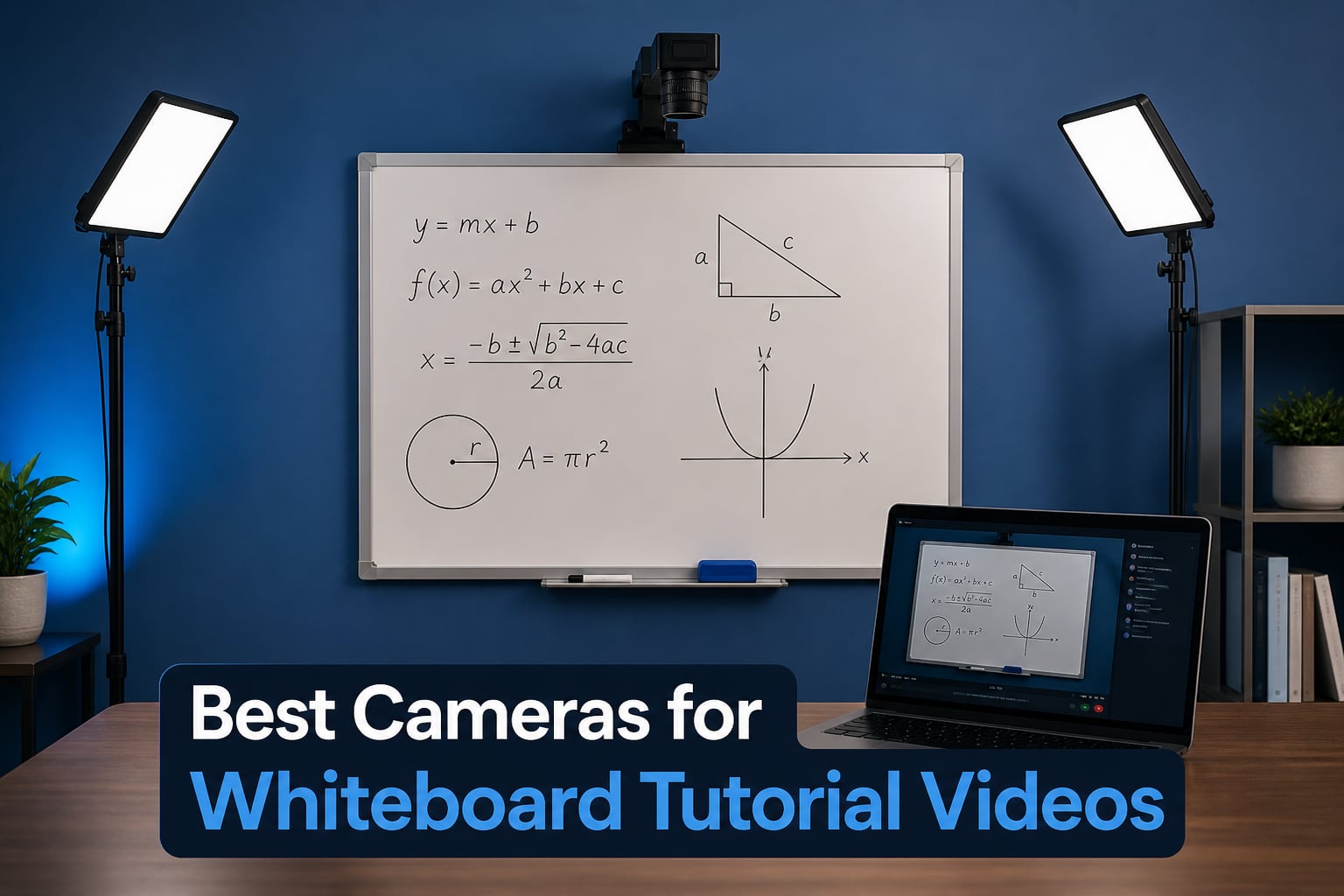 Best Cameras for Whiteboard Tutorial Videos