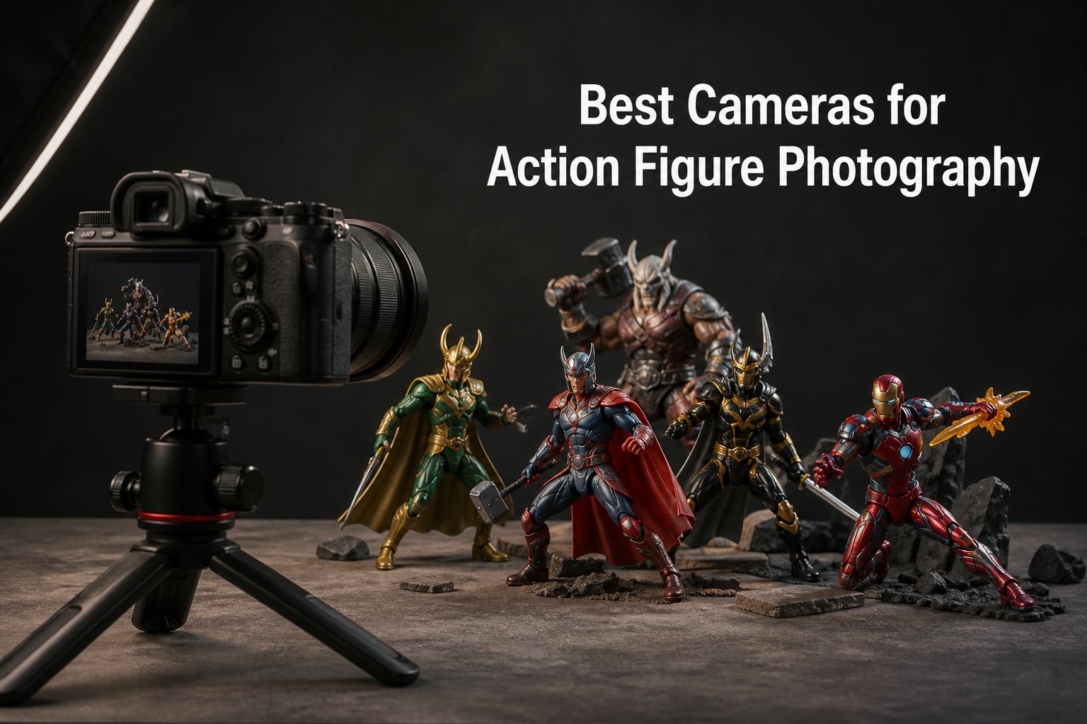 Best Cameras for Action Figure Photography