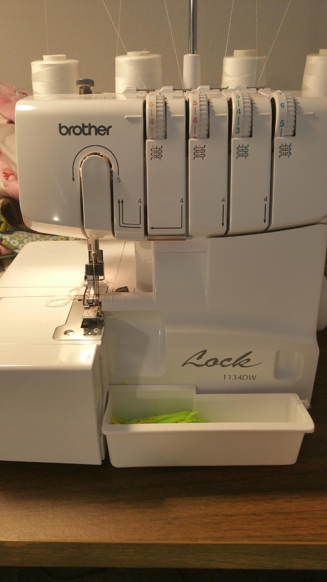 Brother 1034D Serger Overlock Sewing Machine customer photo 2