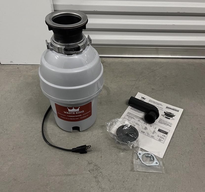 Moen L-8000 Waste King 1 HP Garbage Disposal with Power Cord customer photo 2