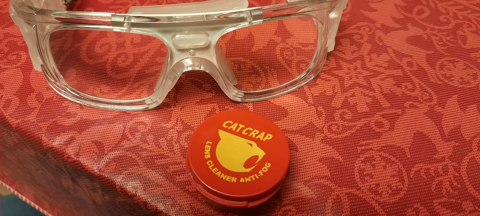 EK USA, Cat Crap, Anti-Fog Lens Cleaner Balm, Safe on All Lenses, Eyeglasses, Goggles, and Camera Lenses - 0.5 Ounce customer photo 1