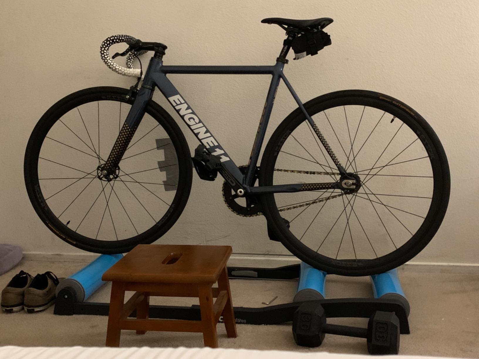 Garmin TacX Antares Indoor Retractable Bicycle Rollers 62 cm customer photo 1
