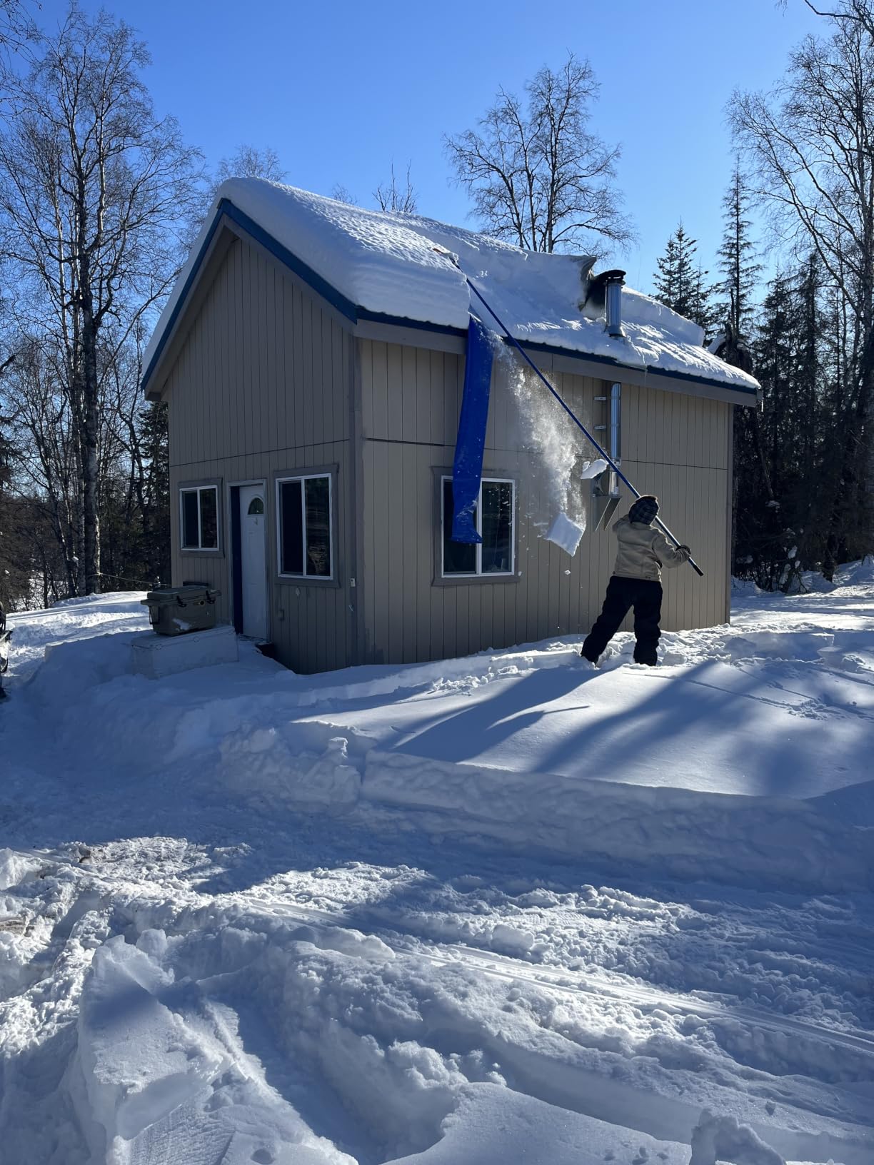 Avalanche! Roof Snow Rake, Snow Removal Tool, Assembled in the USA customer photo 2