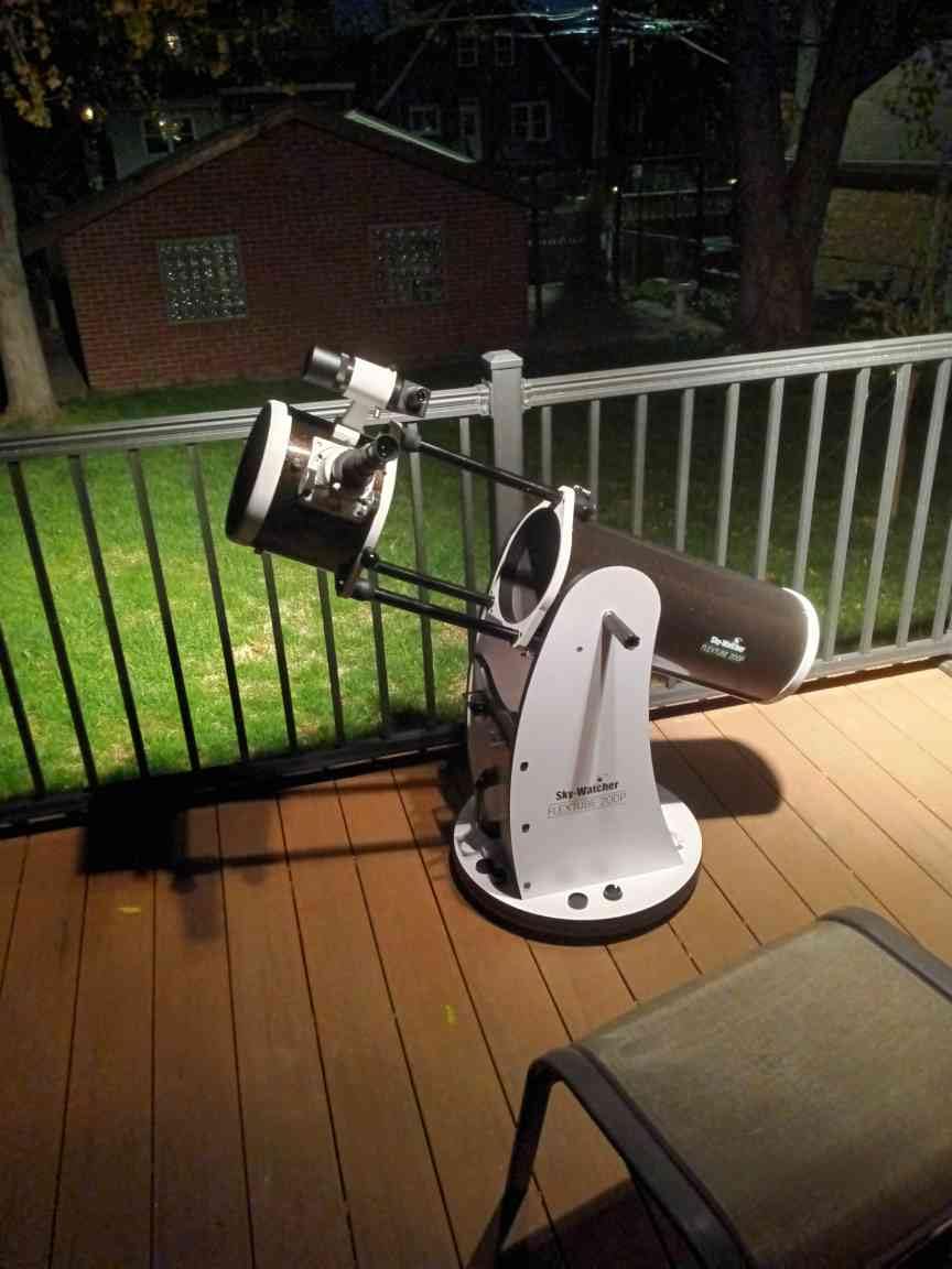 Sky-Watcher Flextube 200 Dobsonian 8-inch Collapsible Large Aperture Telescope – Portable, Easy to Use, Perfect for Beginners (S11700) customer photo 2