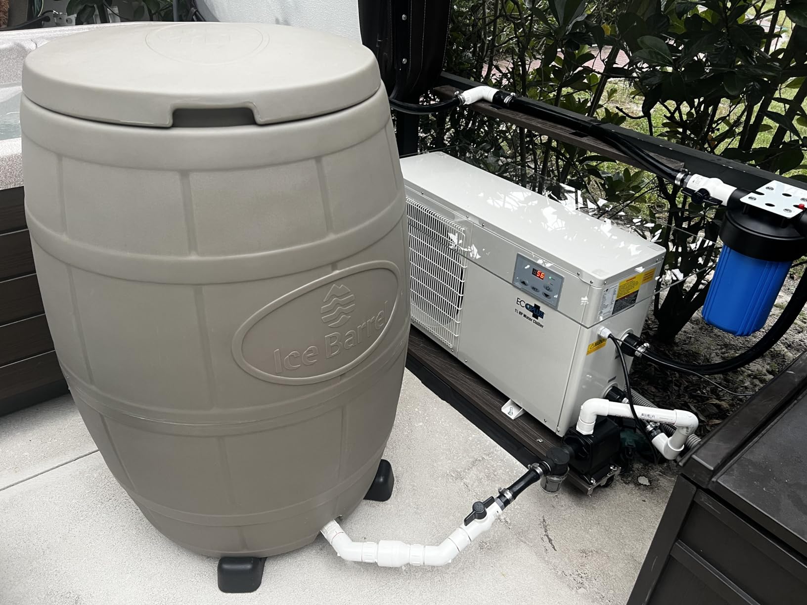 EcoPlus Commercial Grade Water Chiller, Cooler for Reservoirs, Hydroponics, and Aquariums, 1 ½ HP customer photo 2