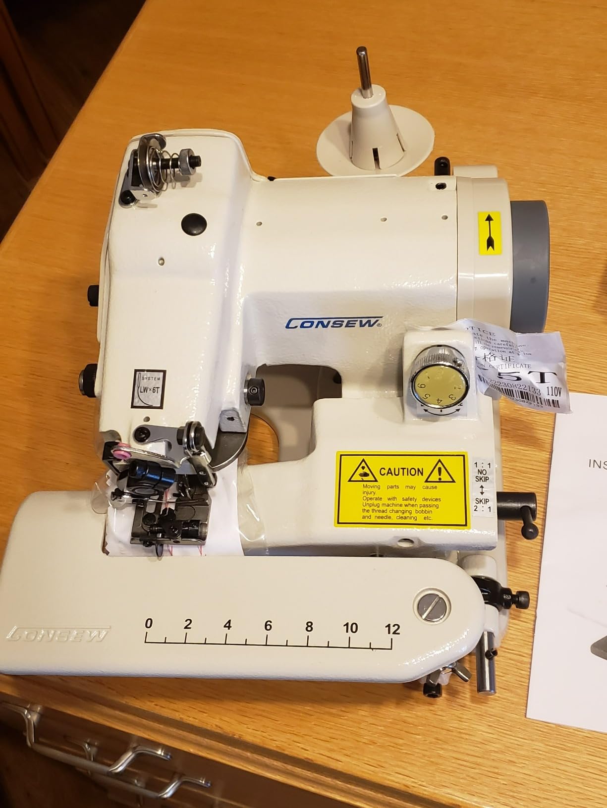 Consew Portable Blindstitch - 75T customer photo 2