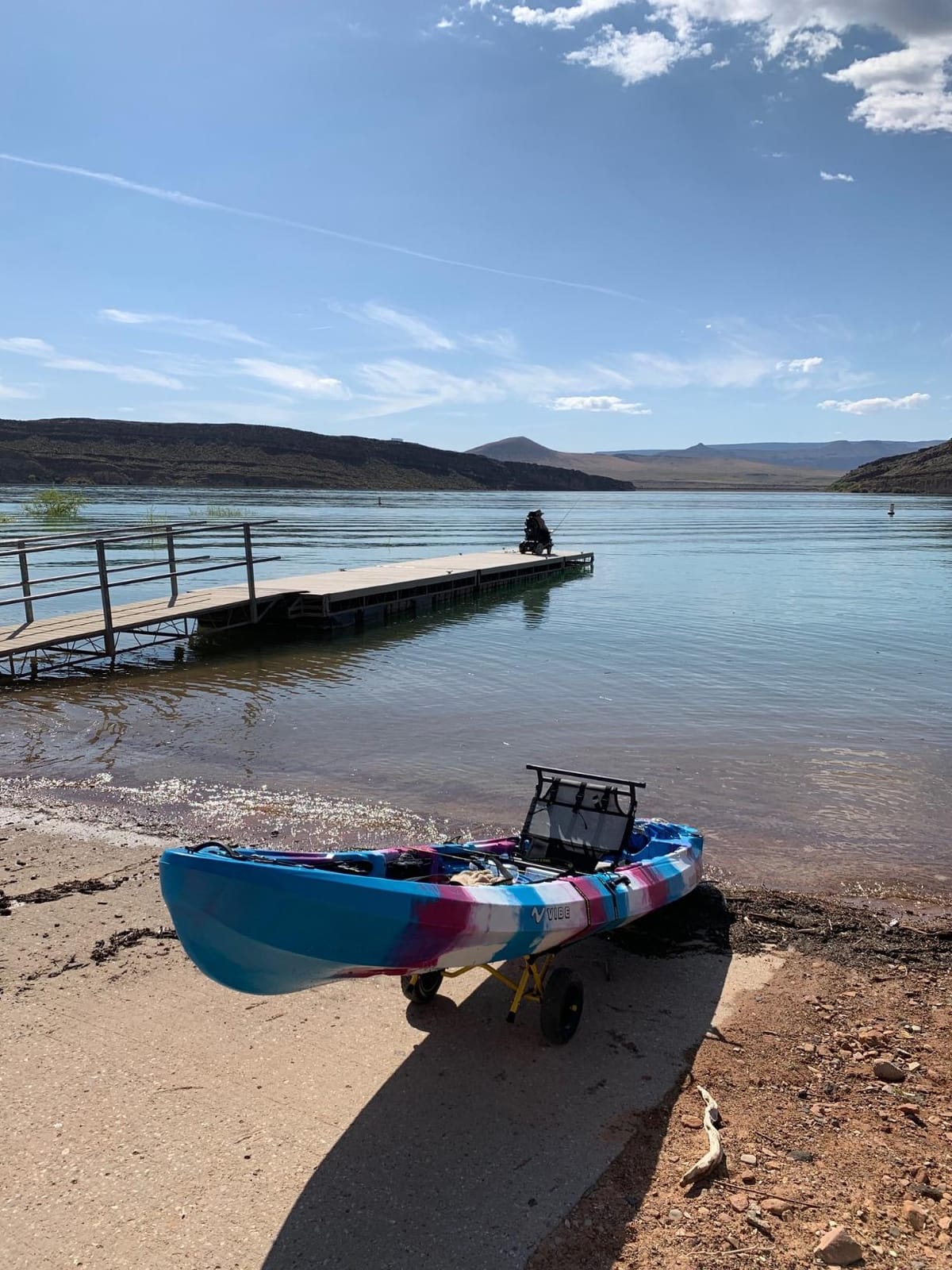 Suspenz Kayak Canoe Transport Trailer, DLX Kayak Cart, Trolley with Airless Wheels and Straps, Weight Capacity 150 lbs, Yellow (22-0044) customer photo 2