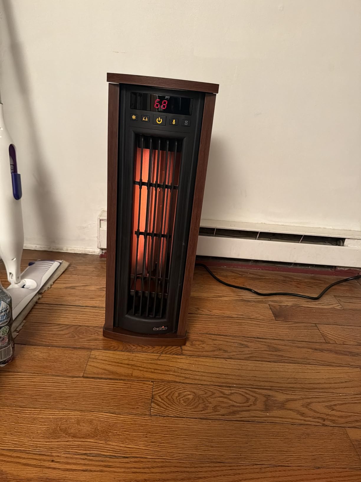 duraflame Electric Tower Heater, Oscillating Tower and Space Heater for Office or Large Room up to 1,000 Square Feet customer photo 1