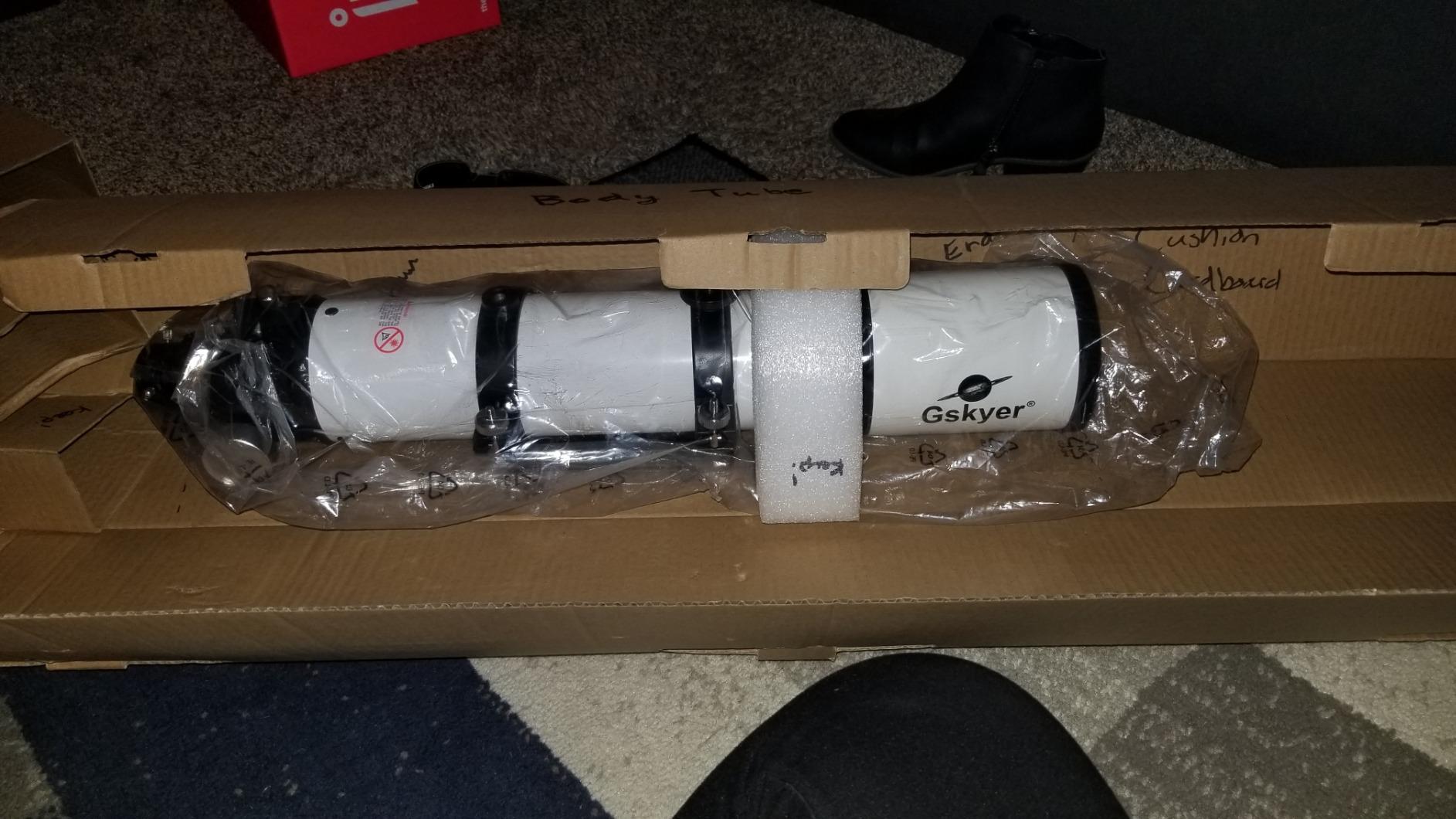 Gskyer Telescope 600x90mm AZ Astronomical Refractor Telescope for Adults customer photo 1