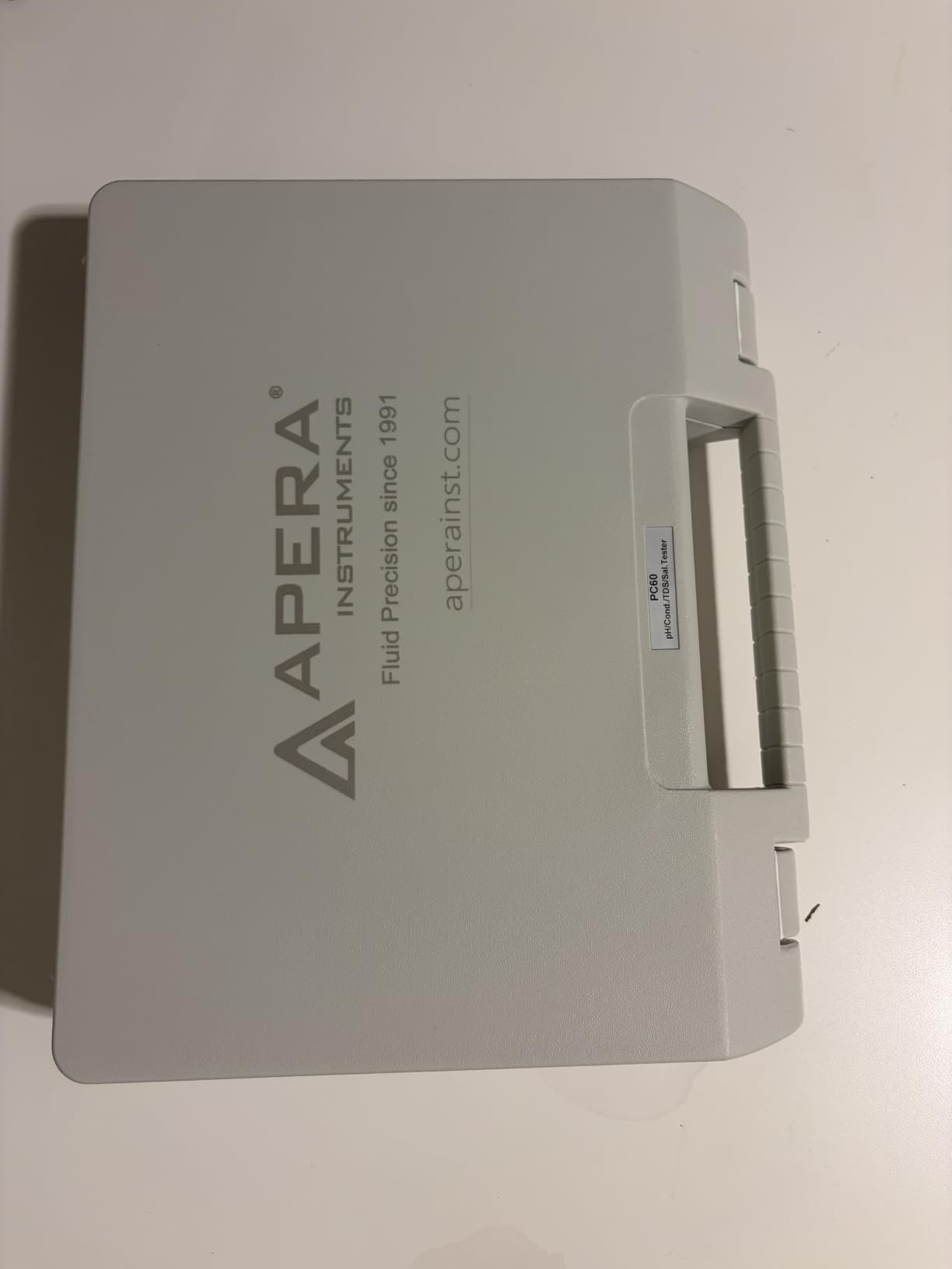 APERA INSTRUMENTS AI316 Premium Series PC60 5-in-1 Waterproof pH/EC (Conductivity) /TDS (ppm) /Salinity (ppt) /Temp. Multi-Parameter Pocket Tester Kit customer photo 2