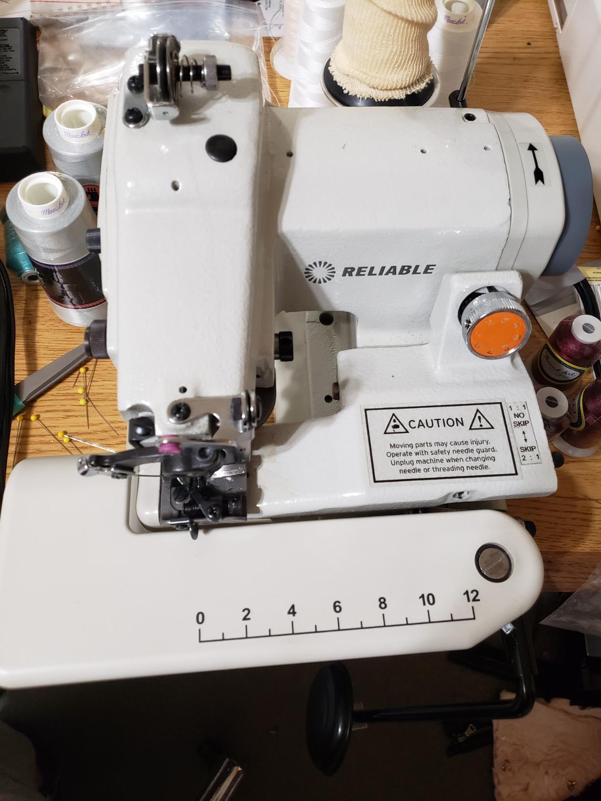 Reliable Portable Blindstitch Sewing Machine for Hemming up to 3