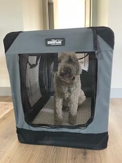 EliteField 3-Door Soft Dog Crate with Bed & Carrying Bag (2-Year Warranty) customer photo 2