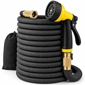 J&B XpandaHose 75ft Expandable Garden Hose, Lightweight, Brass Connectors customer photo 1