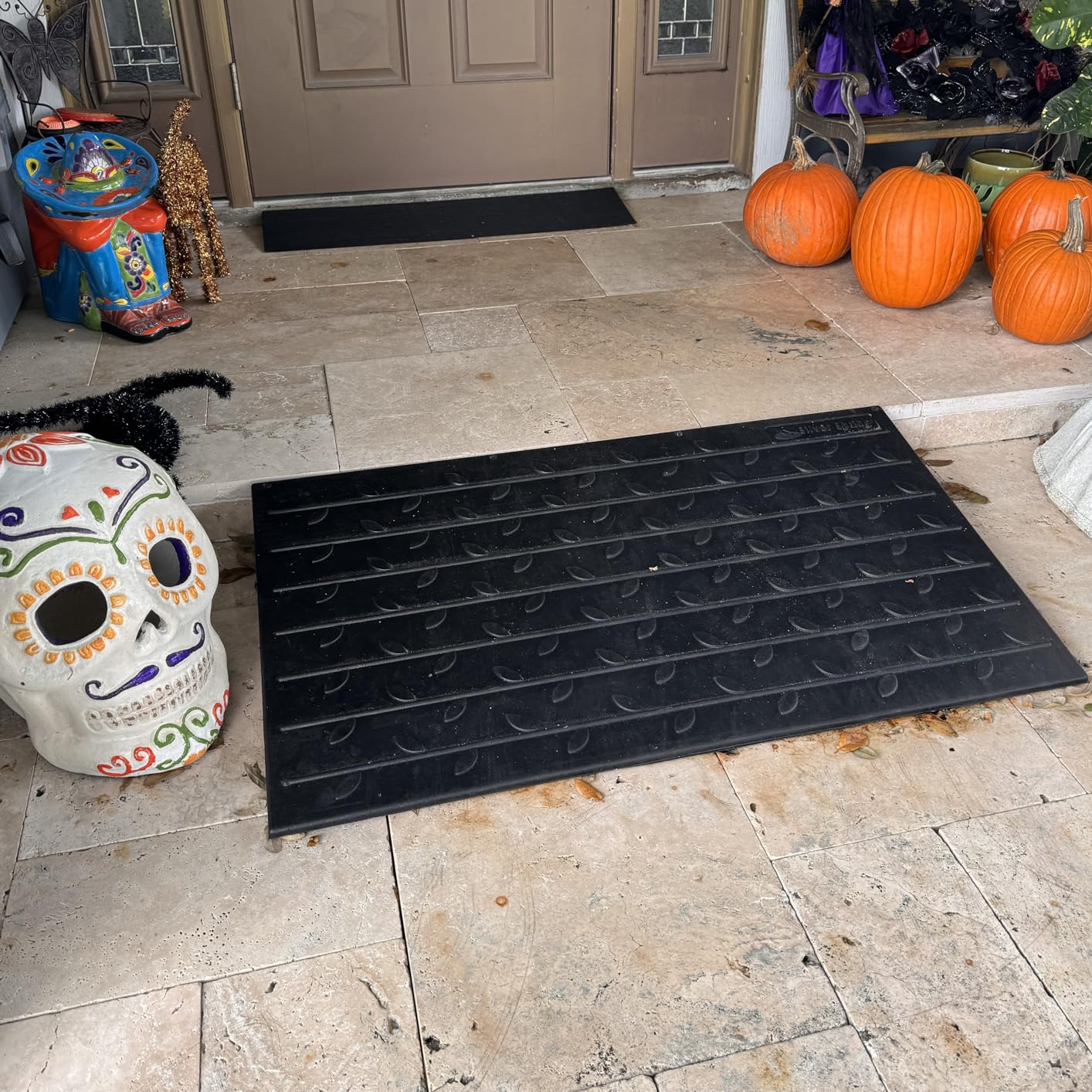 Silver Spring Rubber 3-Channel Threshold Ramp, 600 lb Capacity, 3 in Rise customer photo 1