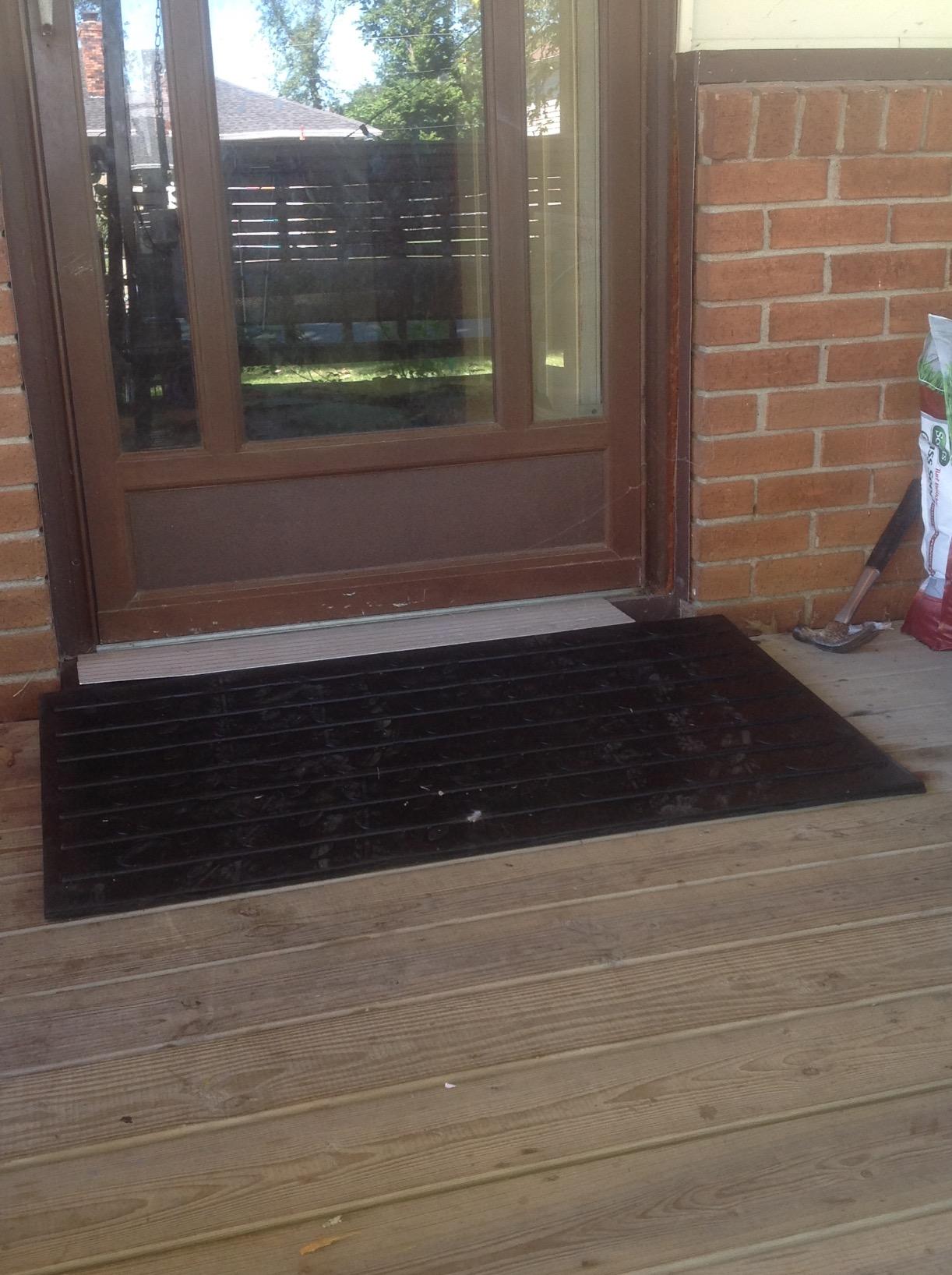 Silver Spring Rubber 3-Channel Threshold Ramp, 600 lb Capacity, 3 in Rise customer photo 2