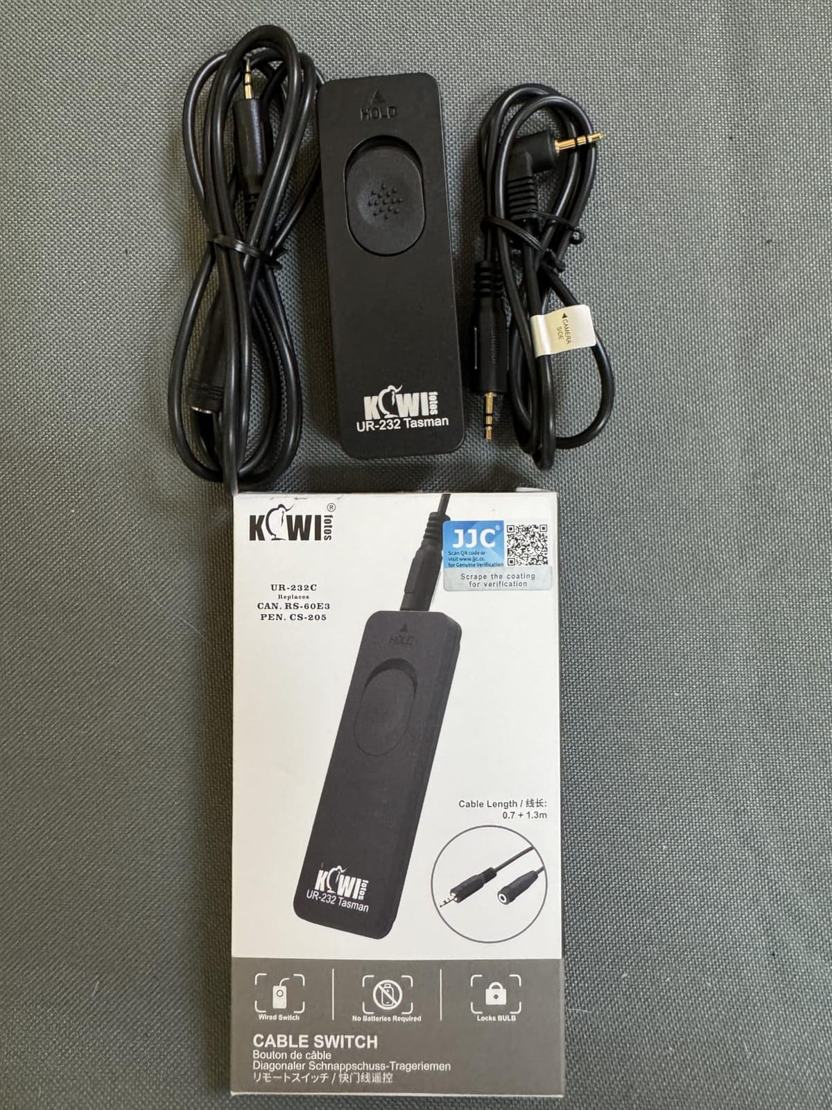Kiwifotos Remote Control Shutter Release Cord for Sony A6000 A7IV A7III A7R customer photo 2