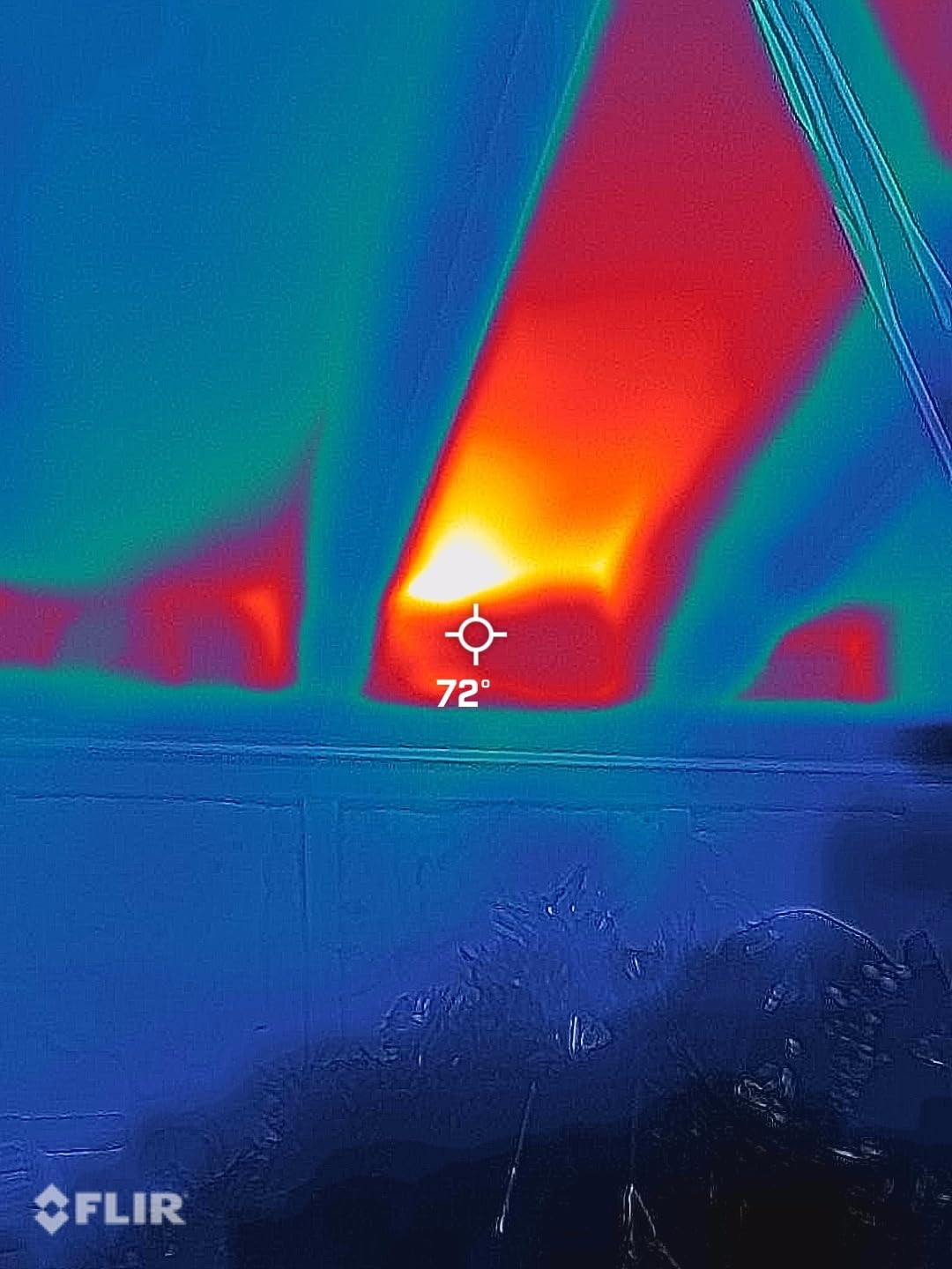 Flir One - Thermal Imaging Camera for iOS Smartphones (iPhone 14 and Older w/Lightning Port), 240x180 Super Resolution (80x60 Native IR) customer photo 2