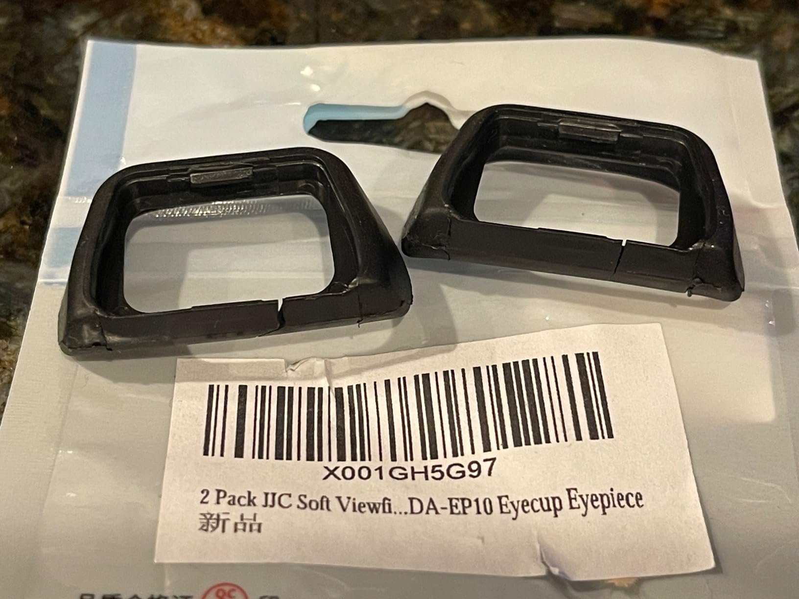 JJC 2-Pack FDA-EP10 Eyecup Eyepiece for Sony A6300 A6100 A6000 Cameras customer photo 1