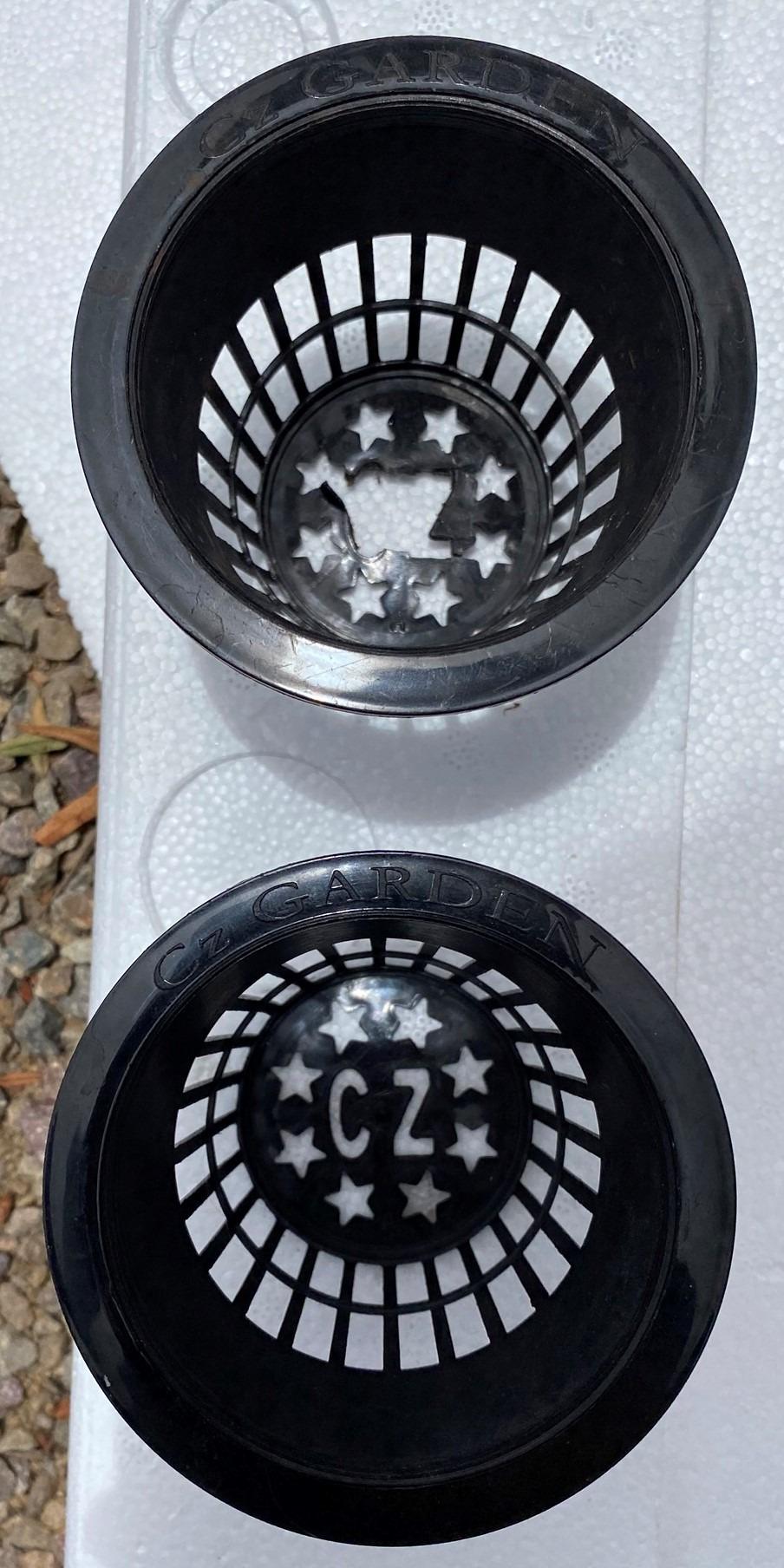 Cz Garden 3 Inch Net Pots, 25 Pack Heavy Duty Hydroponic Net Cups with Wide Rim, Slotted Mesh for Orchids, DWC, Kratky & Wide Mouth Mason Jars customer photo 1