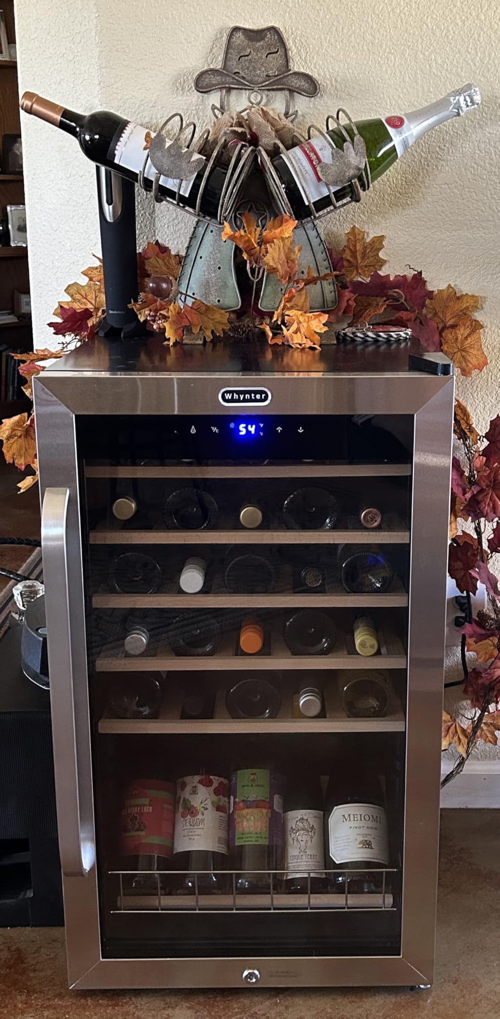 Whynter Wine Refrigerator 34 Bottle Freestanding Digital Control FWC-341TS customer photo 2