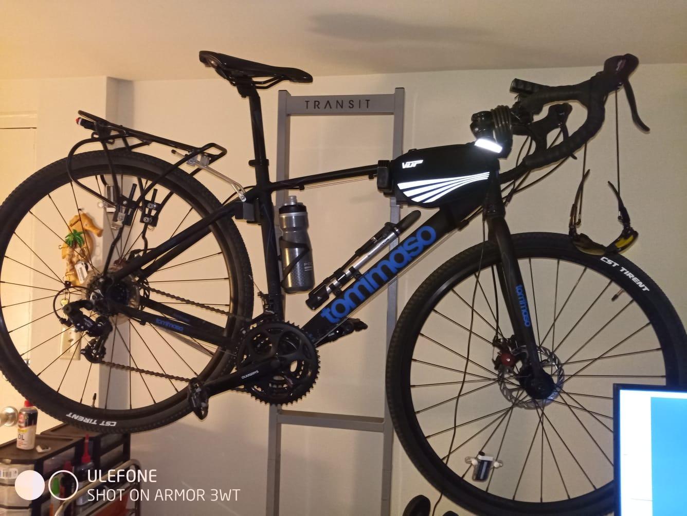 Tommaso Siena Sport Performance Aluminum Gravel Bike, Shimano Tourney 21 Speeds Road Bicycle Men customer photo 2
