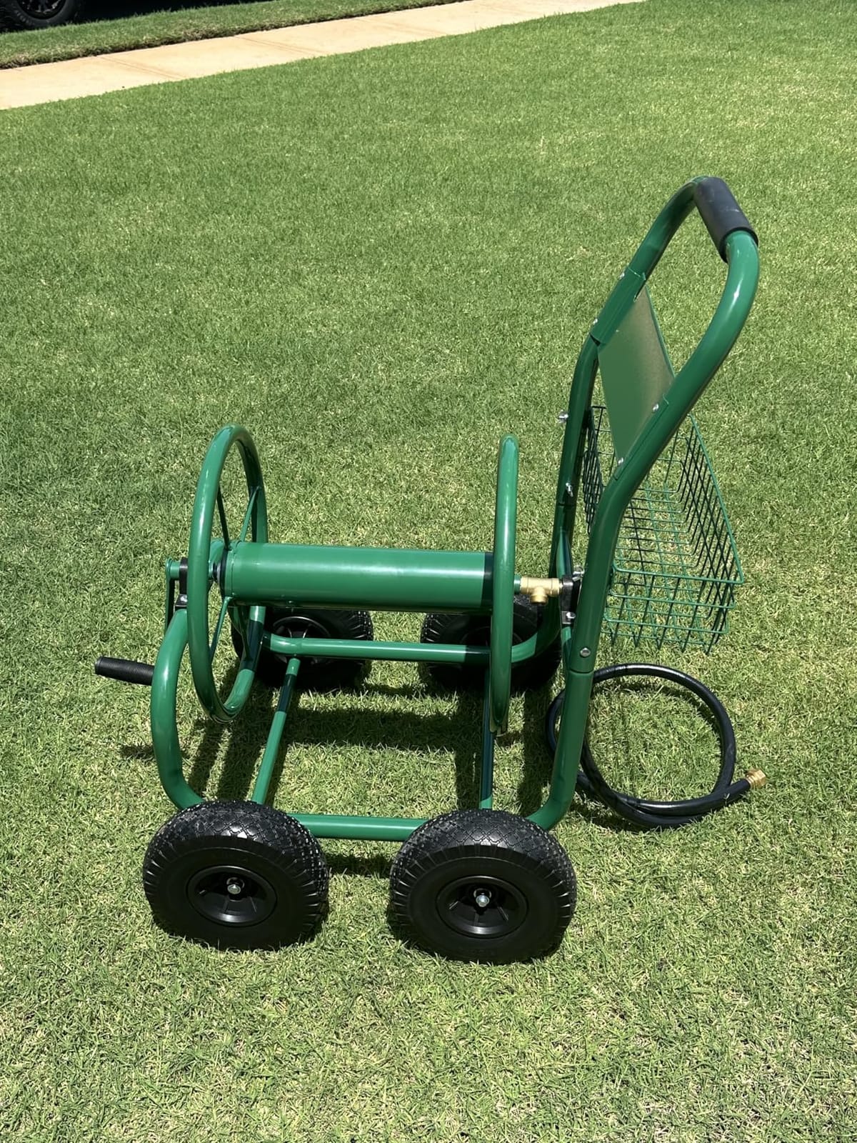 PayLessHere | Garden Hose Reel Cart | Holds Upto 300ft of 5/8