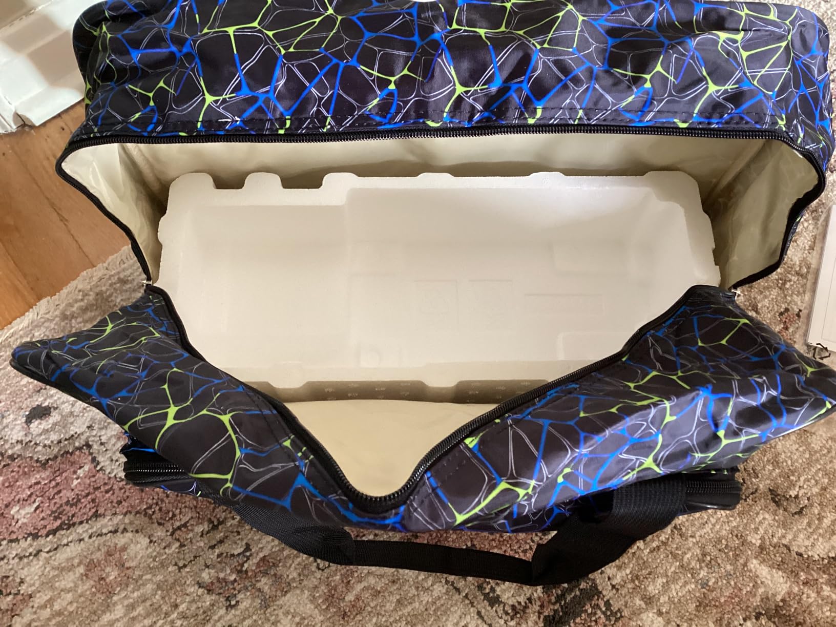 Sewing Machine Carrying Case Tote Bag, Nylon Carry Bag, Padded Storage Cover Carrying Case with Pockets and Handles, Suitable for Most Standard Singer, Brother, Janome customer photo 2